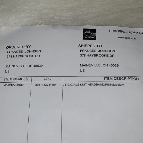 ‼️**SOLD!!**Fendi Logo Headband--100% Authentic‼️ - Picture 6 of 9